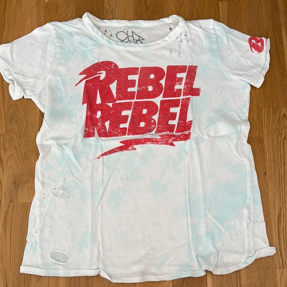 CHASER Rebel Red White Short Sleeve Tee